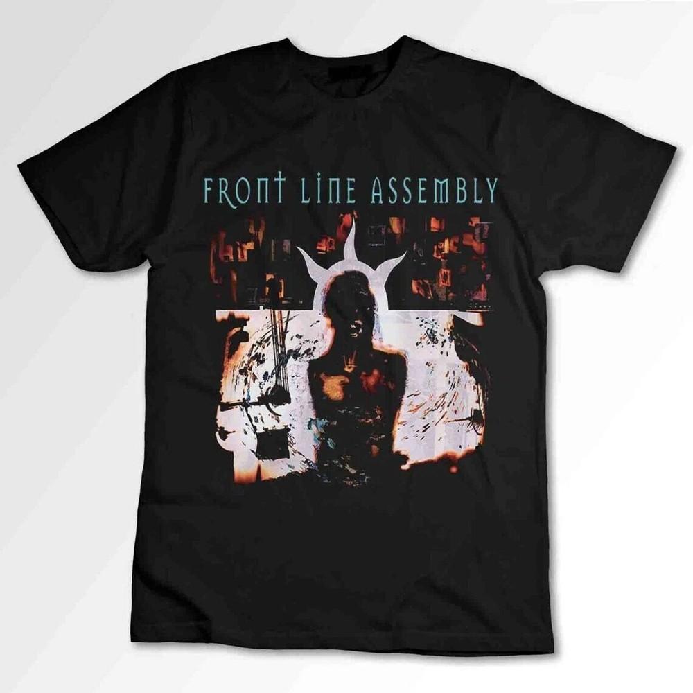 Front Line Assembly Band Short Sleeve Full Size S-5XL OM1027 Unisex T-Shirt XL