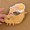Plush Stuffed Keychain Funny Dolls Fried Shrimp Dog Pendant Keyring for Decor