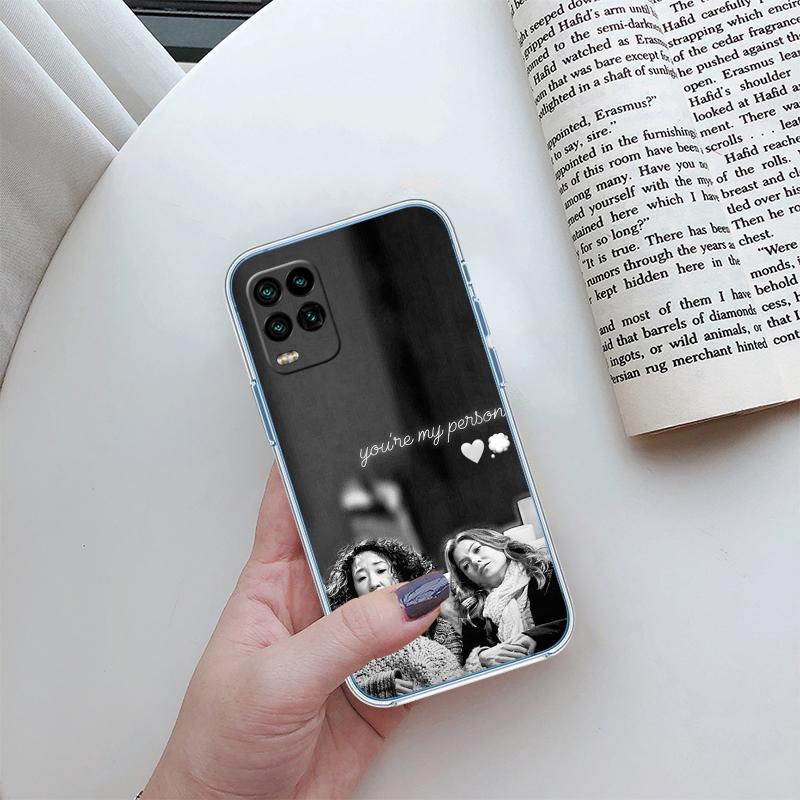 Grey's Anatomy Transparent Phone Case for Motorola Moto G7 G8 G9 G84 G85 G73 G24 G15 Z2 Play Power Plus