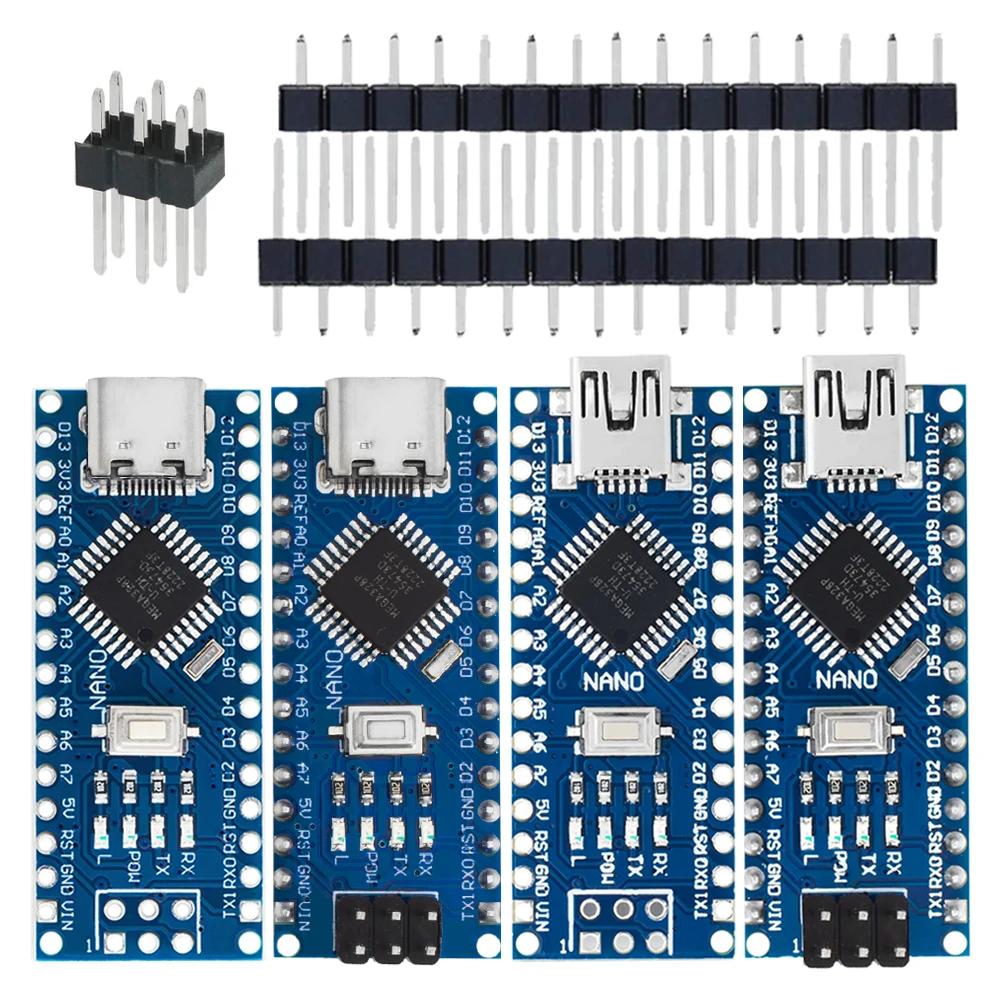 high quality Nano 3.0 controller nano CH340 USB driver ATMEGA328 ATMEGA328P nano Mini USB With the bootloader for arduino