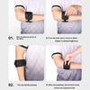 Verstellbare Ellenbogenbandage mit Stützschiene & Gurt, Arm-Unterarm-Immobilisator für Tennisellenbogen, Arthritis & Sportliche Erholung