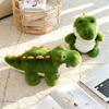 New Cuddly Alligator Plush Toy Dreamy Soft Green Crocodile Friend Cozy Desk/bed Cushion Fun Whimsical Gift  Lovers