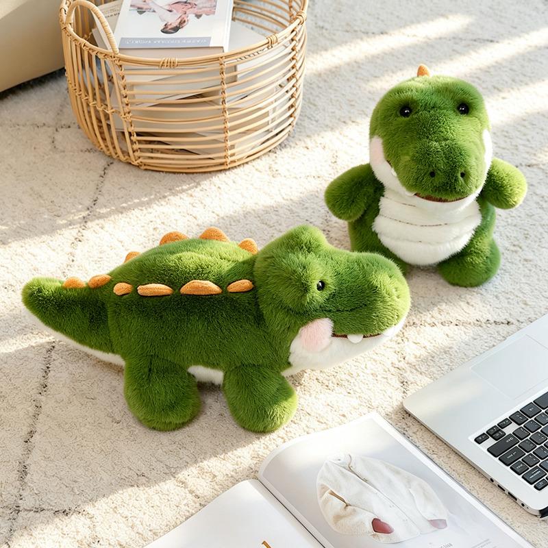 New Cuddly Alligator Plush Toy Dreamy Soft Green Crocodile Friend Cozy Desk/bed Cushion Fun Whimsical Gift Lovers