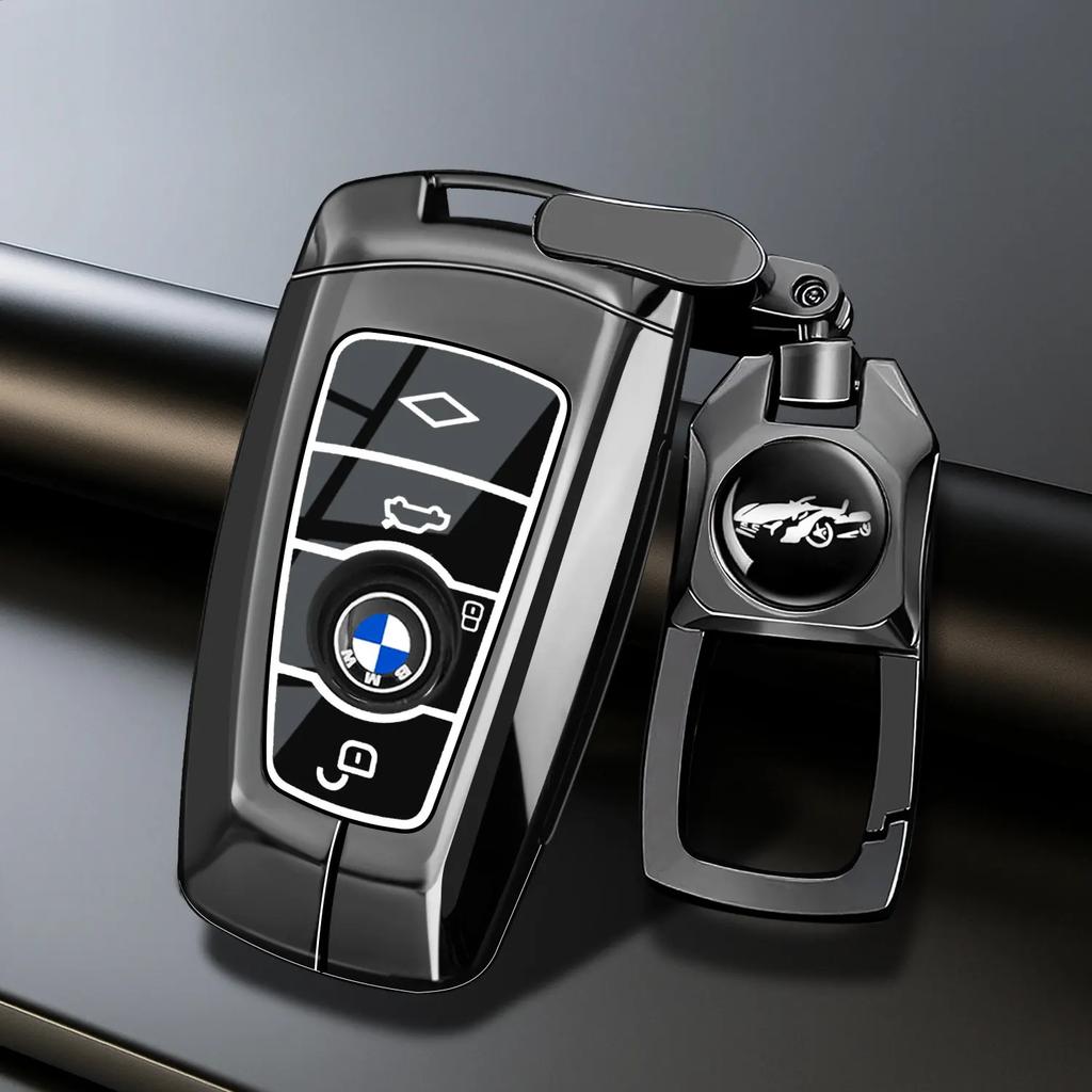 Zinc Alloy Car Key Case Cover for BMW X1 X3 X4 X5 F15 X6 F16 G30 7 Series G11 F48 F39 520 525 F30 118i 218i 320i Car Accessories