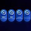 Camping Flashlight High Lumens Super Bright Dimmable Multiple Modes Waterproof Rechargeable Flashlight LED Torchlight