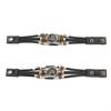 Viking Compass Multilayer Leather and Beaded Bracelet