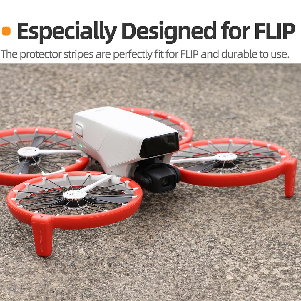 SUNNYLIFE FP-KC960 For DJI Flip Drone Propeller Guards TPE Anti Collision Propeller Edge Protector