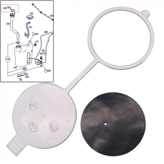 Car Windshield Water Washer Fluid Bottle Reservoir Tank Cap For Mercedes Benz US