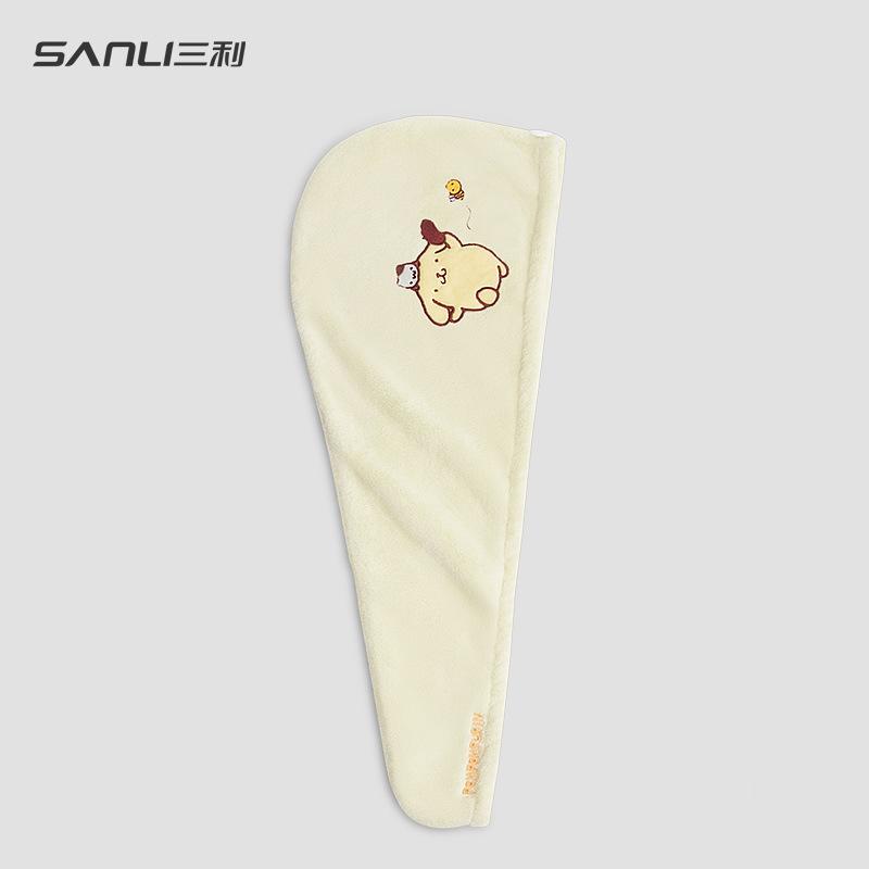 

Towel couple dry hair cap can wear bath skirt female puppet hair band Universal