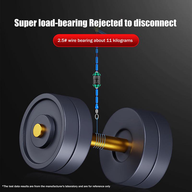 2.7M Competitive Platform Fishing Line Set Finished Main Nylon Line Set Pe Reinforced Fail-Proof Invisible Fishing Accessories
