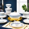 Naijiang Jingdezhen Ceramic Dinnerware Set