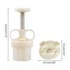 Plastic Material Mooncake Molds Stamp Moon Cake Mould Cartoon Pig Shaped Molds