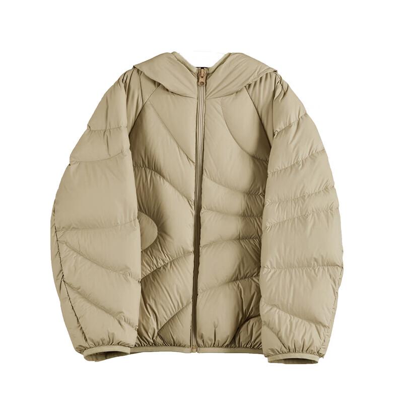 Kids' Lightweight Snow Monster White Duck Down Jacket