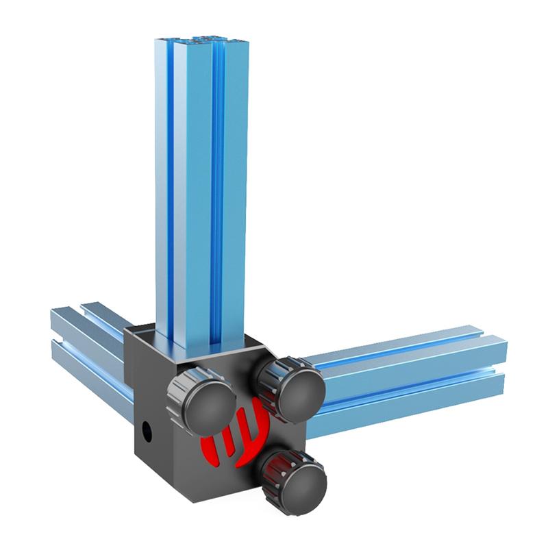 A96I-Rechtwinkliges Lineal Installationshelfer für Voron V0 2.4 Mikrometer Gabel Rigrat 3D-Drucker, Für 2020 Profilteile