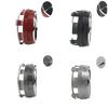 4pcs 75mm Black Red Raised Car For Mercedes Benz Styling Wheel Center Cap Hub Covers Badge Car Accessories AMG A0004000900 EE13