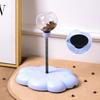 PP Cat Toy Wheel with Spring Self-Entertaining Toys New Loaded Food Dispenser  For Kittens and Cats