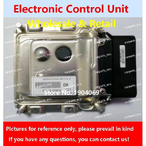 39110-2B927 HEB/39110-2B930 E5/39110-2B390 E5 For Hyundai Elantra Rena Car Engine Computer Board/ECU/ME17.9.11 39110-2B910 D5 39110-2B927