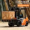Forklift Toy Large Liftable Fork Arm Warehouse Moving Truck Children Inertial Engineering Vehicle Model 1-3-4-5 Years Old 6