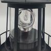 Rotating Beacon Light Iron Solar Adornment Lighthouse Garden Decor Lighthouse-shaped Landscape Lamp