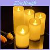 Led Electronic Candle Light With Swaying Flame For Romantic Wedding And Party Decor