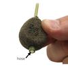 10 Stück Europäisches Karpfenfischen Inline Blei-Hülse & Wirbel Method Feeder Anti-Sink-Rig-Kit Messing TPR End Tackle Zubehör