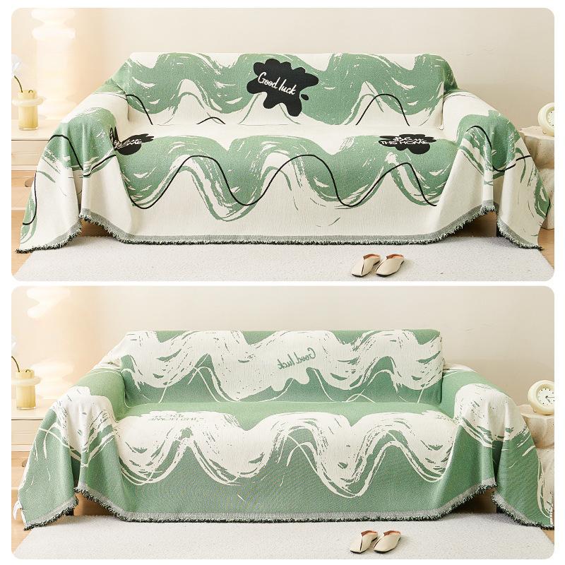 Chenille Sofa Towel Four Seasons Universal Sofa Cover Cloth All-Inclusive Sofa Cover Dust Cover One-Piece Sofa Cushion