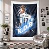 Kevin De Bruyne Wall Tapestry Home Decor Wall Hanging Cloth for Bedroom Living Room Background