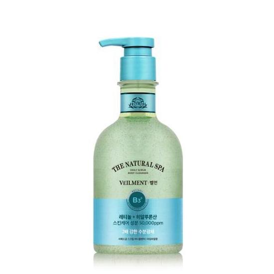 VEILMENT Natural Spa Moisture Glow Scrub Body Wash 600g (Choose 1 of 5)