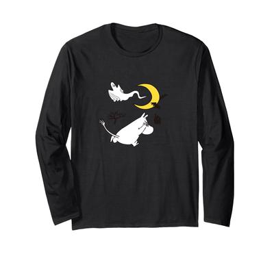 Moomin Scary Night Long Sleeve T-Shirt