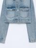 European & American Retro High Street Women's Casual Denim Jacket