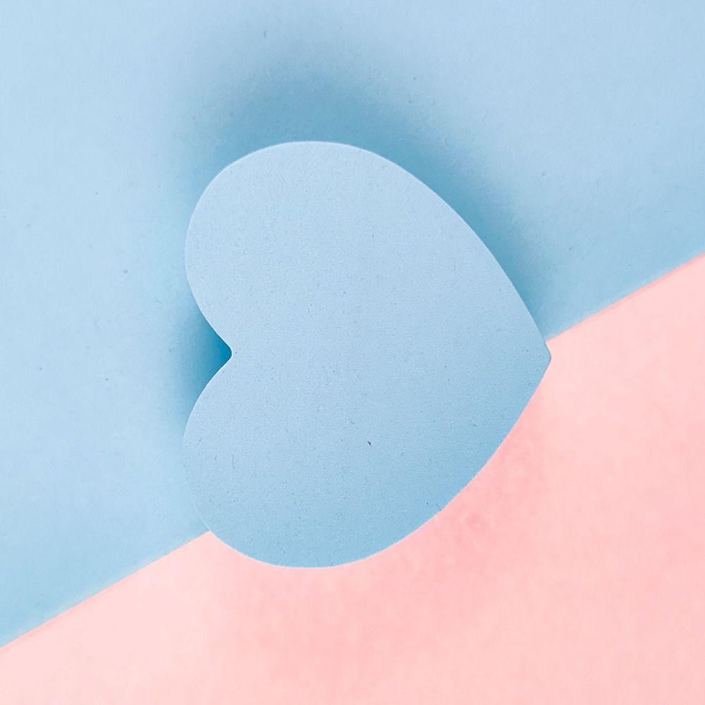 Notebook Planner Heart Shaped Sticky Notes Self-Adhesive Writing Pads Memo Pad Sticker 120 Sheets Notepad School Supplies