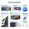 Portable 9.3" IPS Screen Multimedia Player Compatible with  Wireless CarPlay And