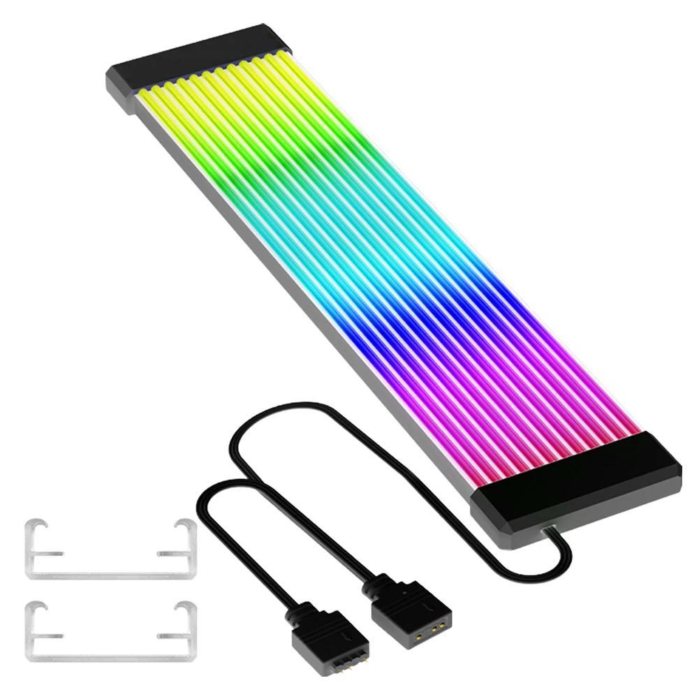 5V ARGB LED Light Strip 8/24PIN Motherboard Power Extension Cable Aura Sync Flexible for DIY Desktop Computer Lamp Strip Decor