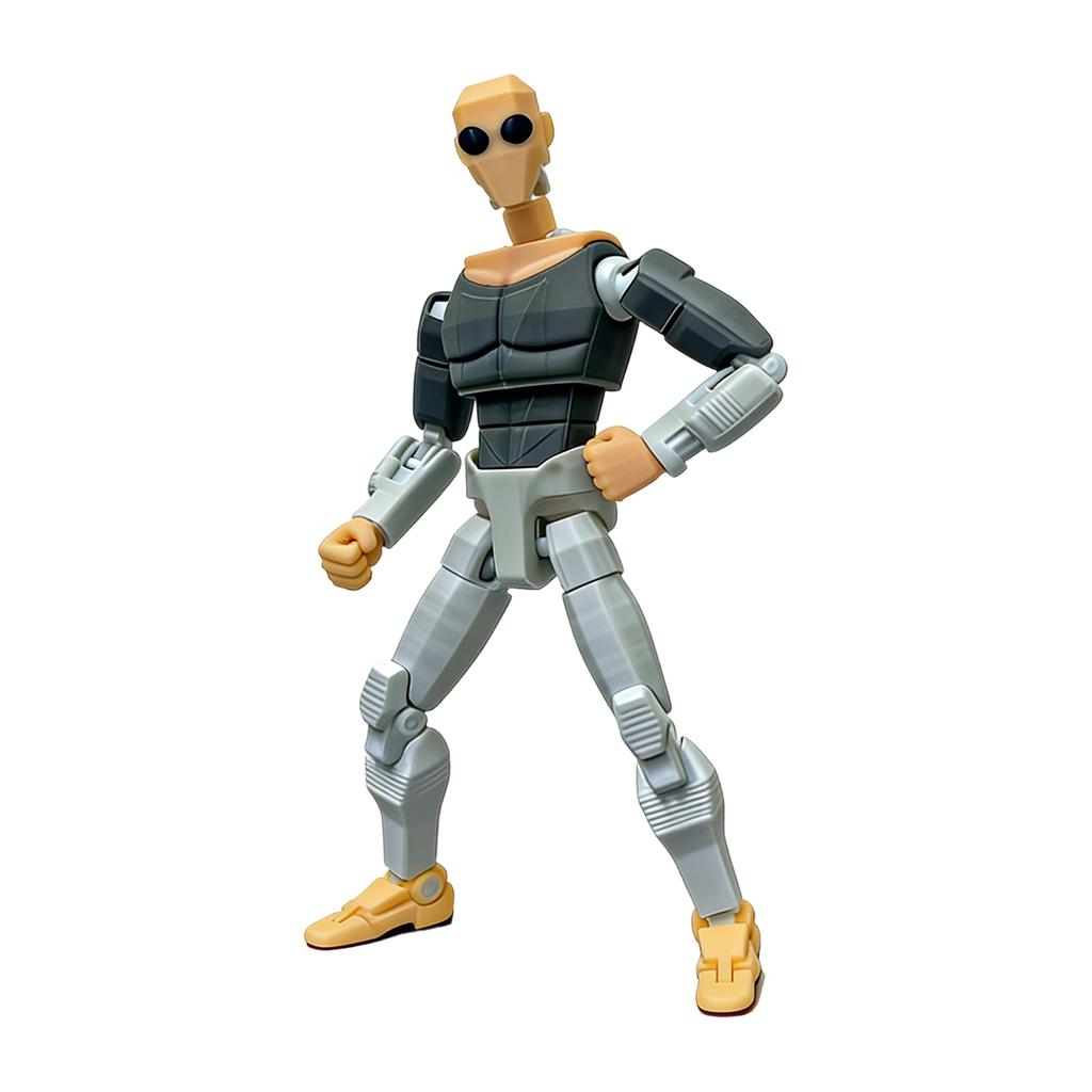 A 3D-printed Action Figure Model   From *Invincible*, Featuring Fully Articulated Joints. This Collectible Toy Offers A Highly Realistic Appearance