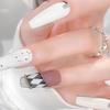 6 Grids Rock Style Nail Art Chains Mixed Metal Accents Classic Gothic DIY Nail Jewelry Accessories