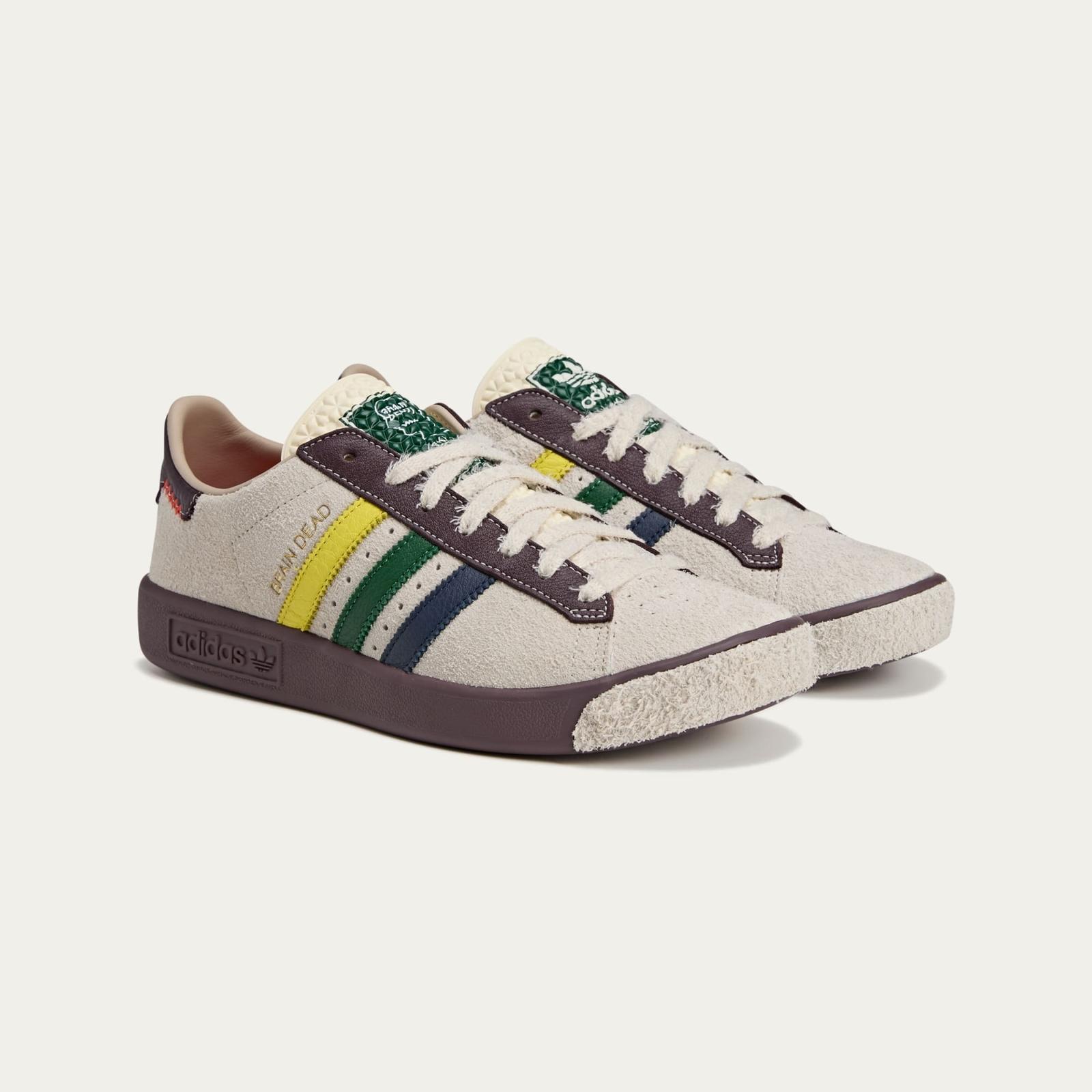 JR7943 Brain Dead adidas Originals Forest Hills Кремово-белый (Мужской) 8