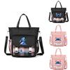 Lilo Stitch Kids Canvas Shoulder Bag With Colorful Print For Daily Use