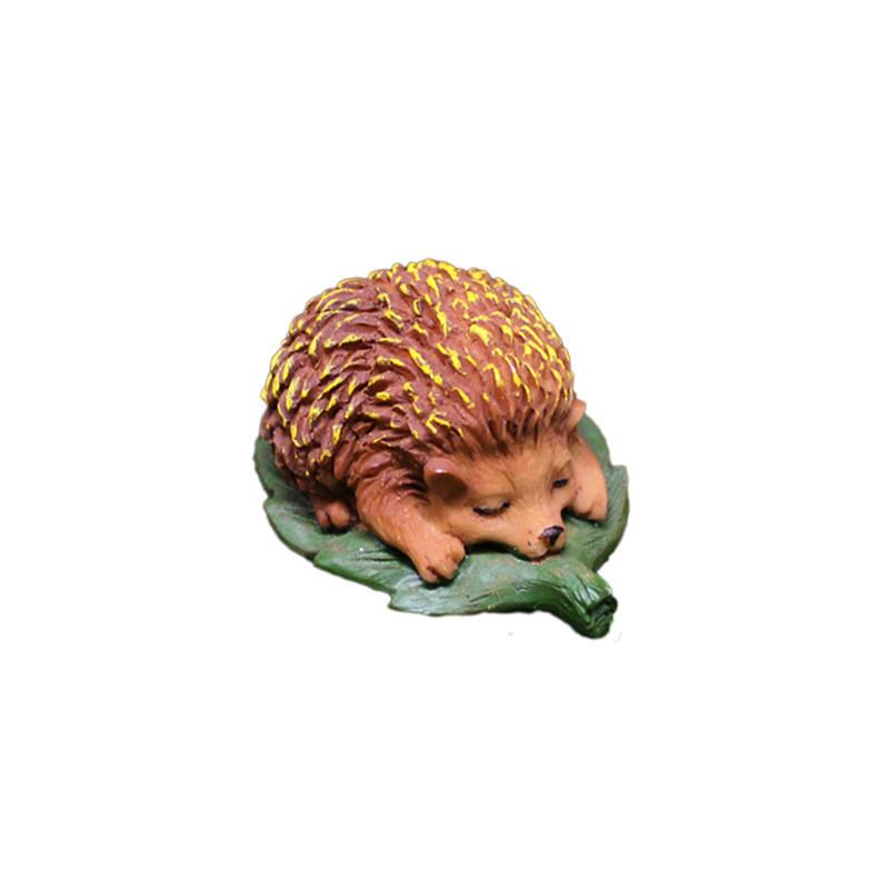 

Resin Hedgehog Animal Model For Micro Landscape Decoration Gift For Kids And Couples