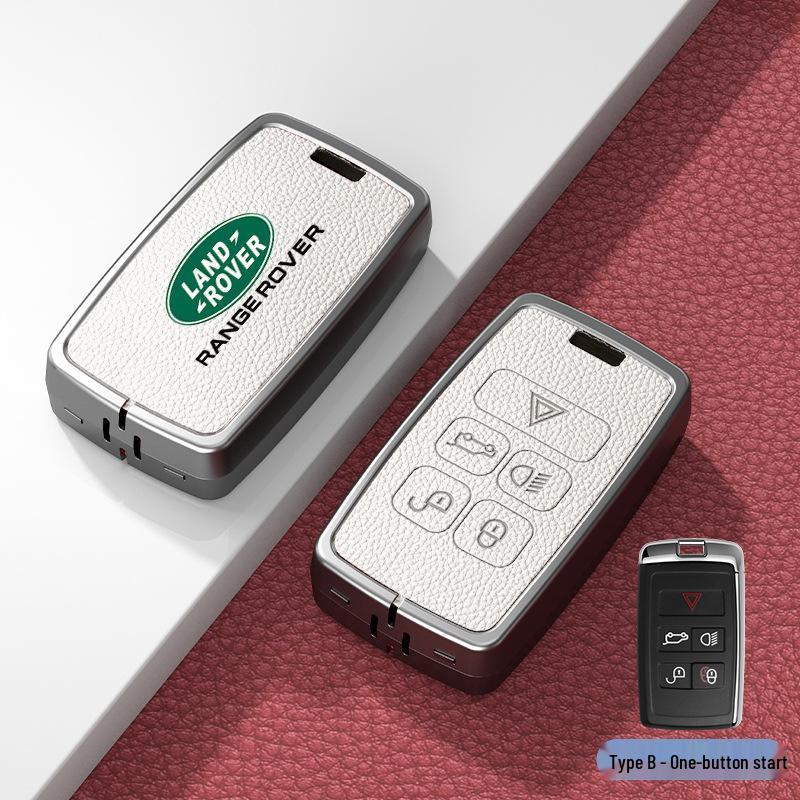 Land Rover Schlüsseltasche: Passend für neuen Range Rover Sport, neuen Defender, Discovery 5 - Schutzhülle für Autoschlüssel für Männer & Frauen