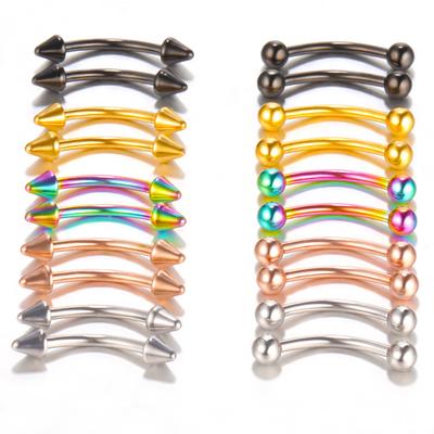 Piercings de Cartílago Joyería Corporal Anillo Labret para Labio Sin Costuras Tragus Sexy Clicker Aro para Nariz Pendiente para Oreja Bisagras Acero Titanio Septum Accesorio de Joyería