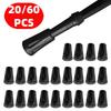 20 teile/paket Trekking Pole Nordic Walk Stick Cane Klettern Ersatz Bergstock Outdoor Camp Wanderung Protector Kappe Spitze Gummi