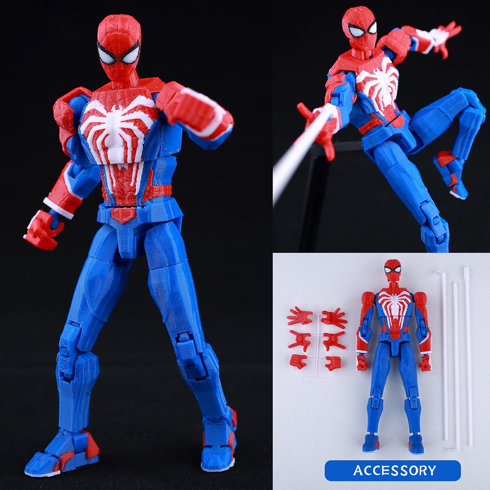 3D-gedruckte Dummy13 Jujutsu Kaisen Ryomen Sukuna Actionfigur Anime Modell Spielzeug Mehrgelenkig Posenverstellbar Sammlerstück Spielzeug Geschenk