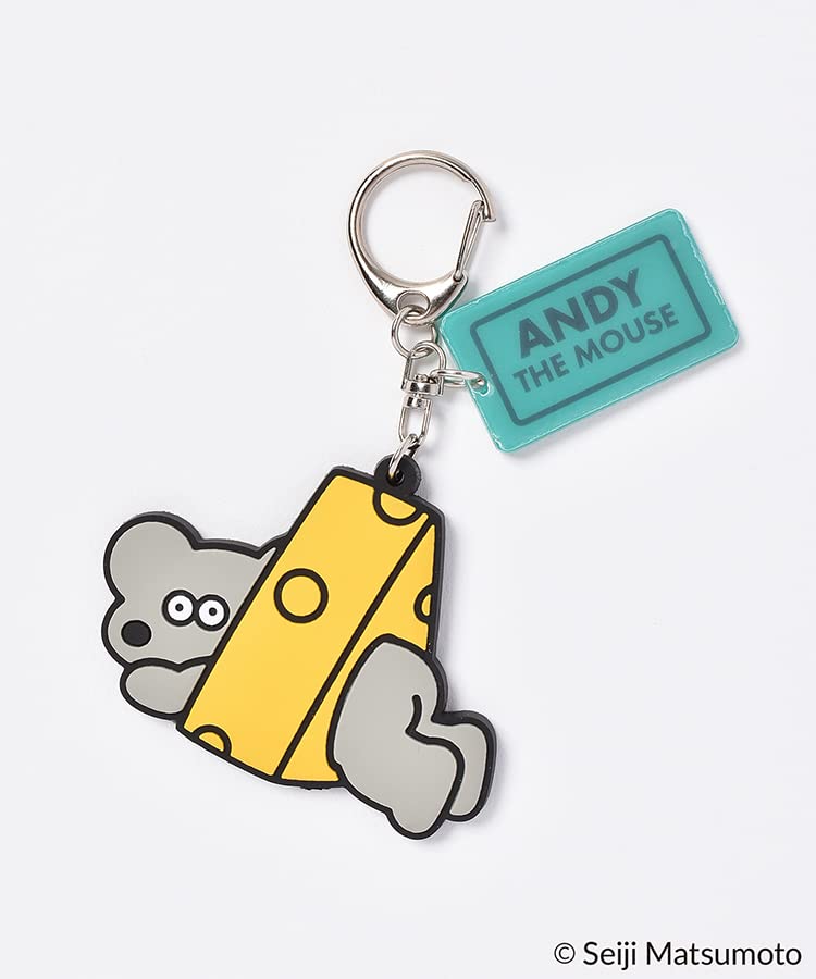 ANDY Rubber Keychain S (Green) ADLN-0068