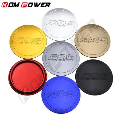 Tapa Central de Rueda 3D VOLK RAYS de 4 Piezas para Rueda de Coche de Carreras 60MM 61MM 62MM Tapa de Cubo de Rueda de Aleación CE28 TE37 RE30 ZE40