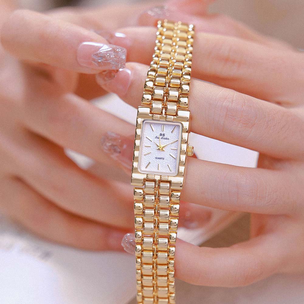 Luxury Brand Women's watches With Simplicity Square Dial Design Ladies Quartz Watch Casual Gold Silver Relogio Feminino New