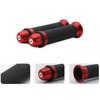 JWOPR Motorcycle Handlebar Cover High Quality Aluminum Alloy Handlebar Rubber Cover for Motorcycle Modification
