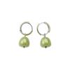 Custom Creative Enamel Apple Pear Earrings: High-End Fashion Studs for Women