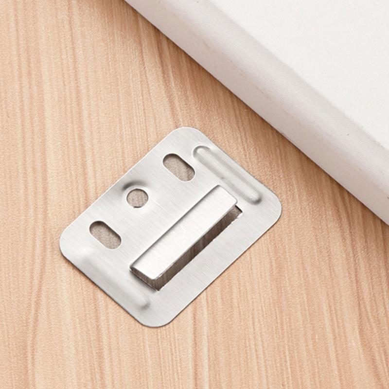 Metal Concealed Wall Board Clip Fasteners for Ceiling Installation with Positioning Holes and Steady Fixing Form for Interior Use