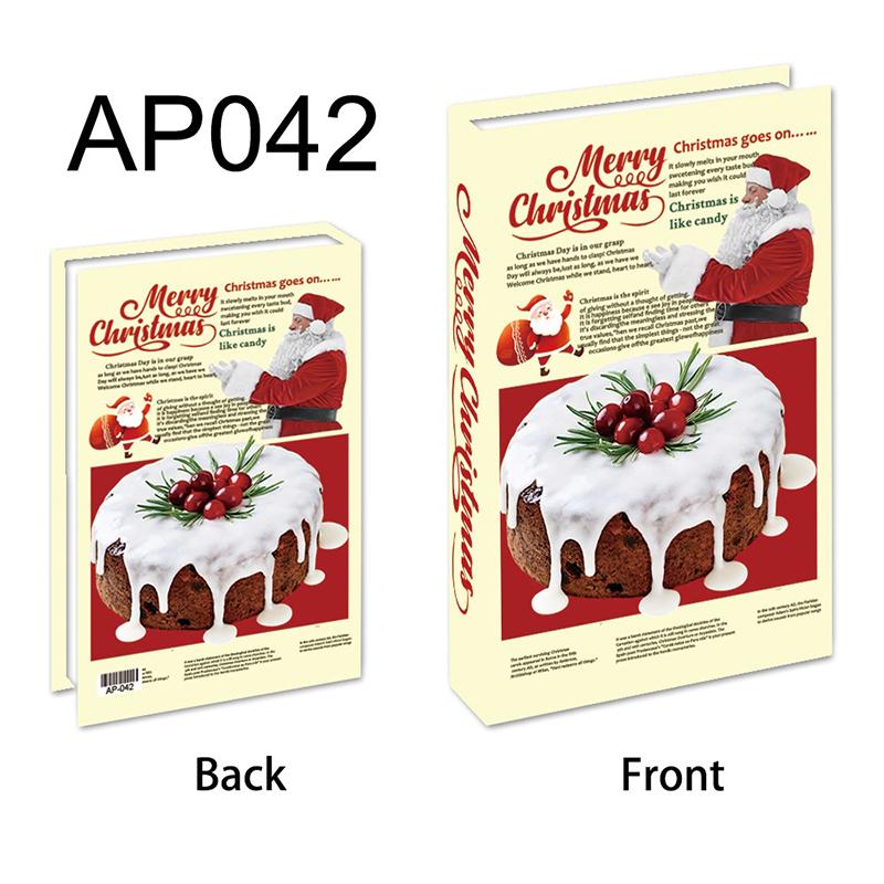 Seria Świąteczna Dekoracja Fałszywych Książek Estetyka Pokoju Dziennego Rekwizyty Dekoracje Książek Wnętrze Ozdoby na Stolik Kawowy Dodatkowe