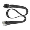 High Efficiency 8Pin (6+2) Male PCIe Cable Male PCIExpress Power Cable for Graphics Card Tinned Copper Cores Wire
